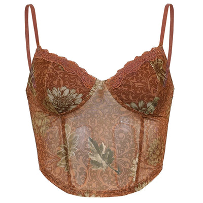 Mesh Crop Top