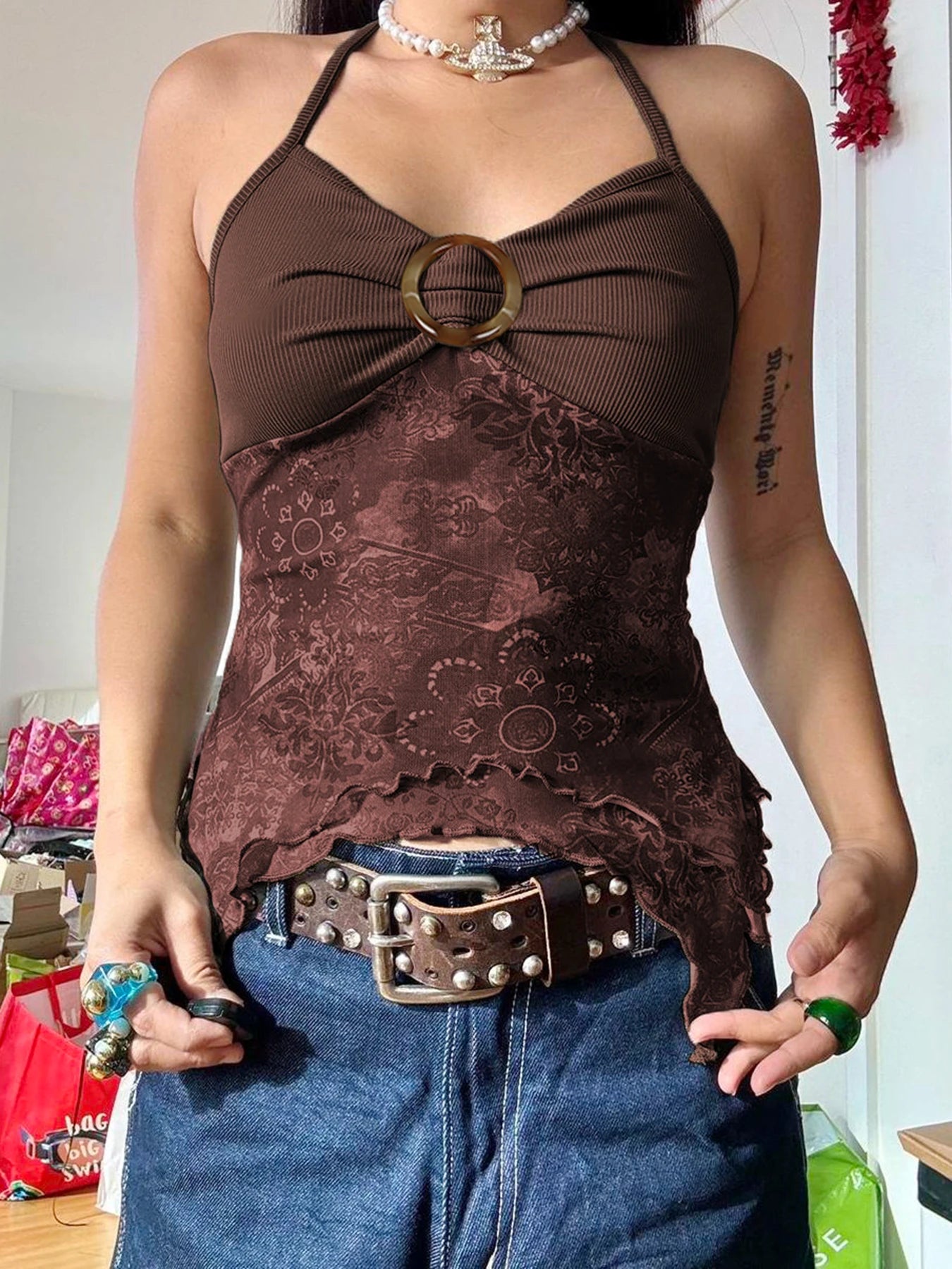 Vintage Crop Top