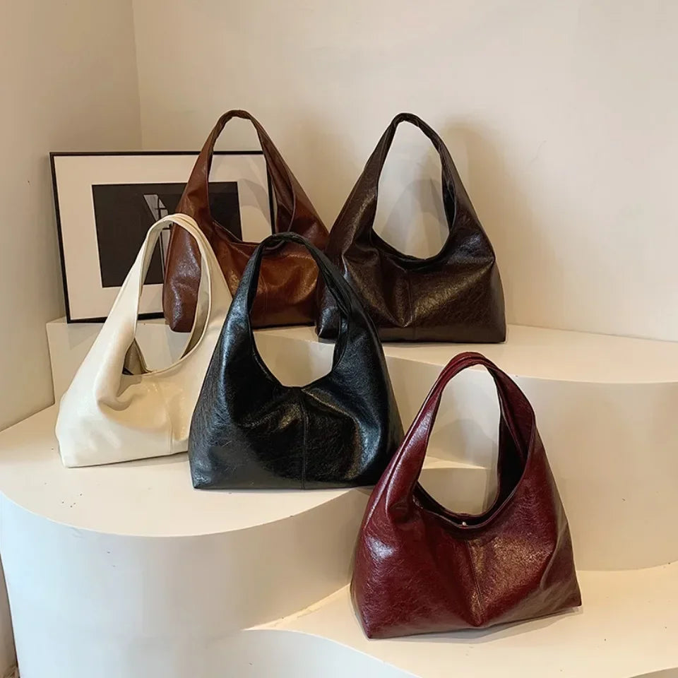 Leather Hobo Bag