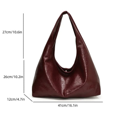 Leather Hobo Bag