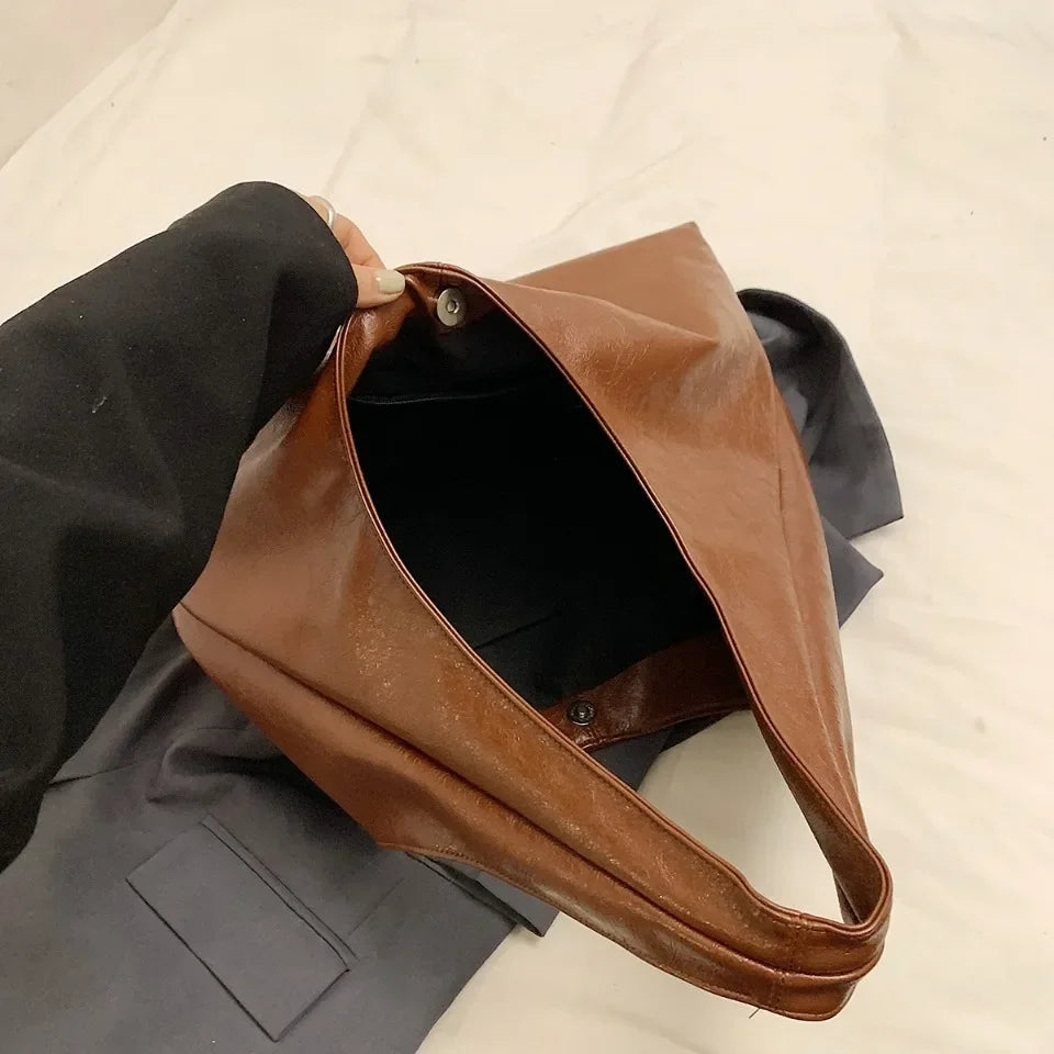 Leather Hobo Bag