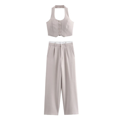 Summer Vest & Pants set