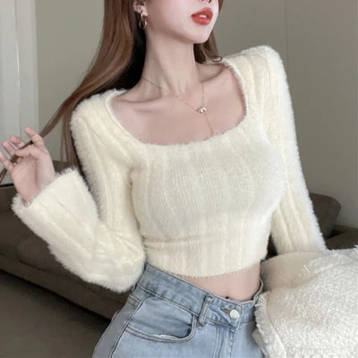 Knitted Crop Top