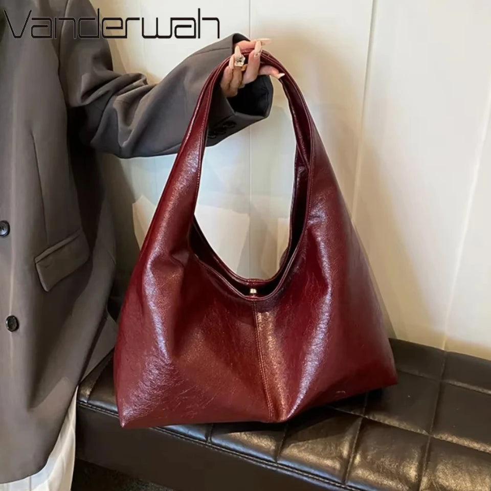 Leather Hobo Bag