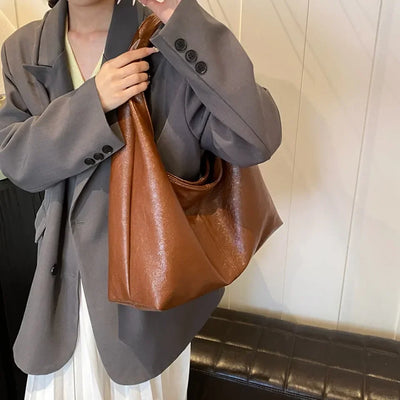 Leather Hobo Bag