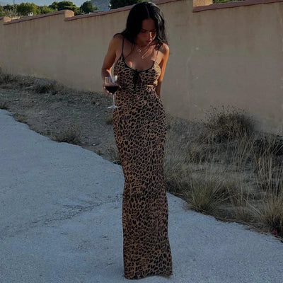Leopard Maxi Dress