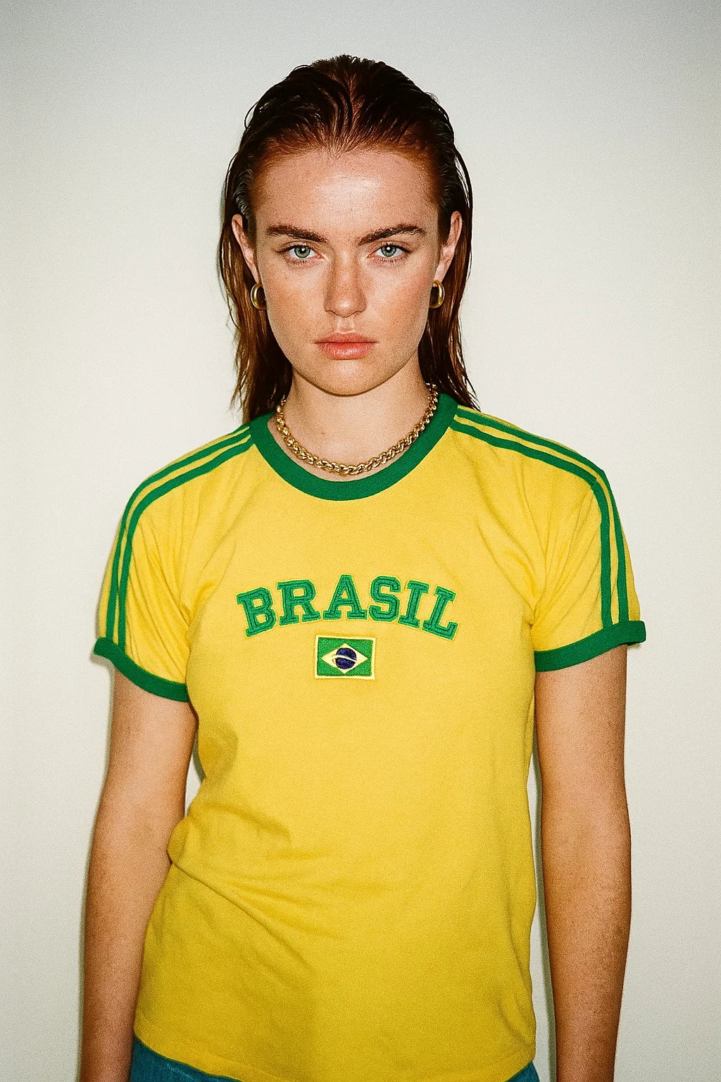 Brazil Crop T-shirt